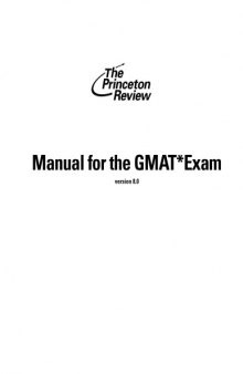 GMAT Manual