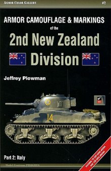 Armor Camouflage & Markings of the 2Nd New Zealand Division: Italy