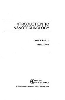 Introduction to Nanotechnology