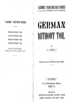 Assimil German Without Toil
