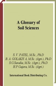 Glossary of Soil Sciences