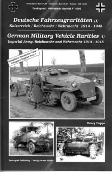 German Military Vehicle Rarities 1