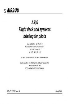 Airbus A330 Flight deck and systems briefing for pilots