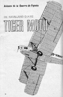 Aviones FLAPS 266 Tiger Moth (Rebuilt by JGB)