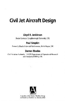 Civil jet aircraft design