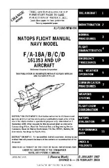 FA-18ABCD US Navy Flight Manual