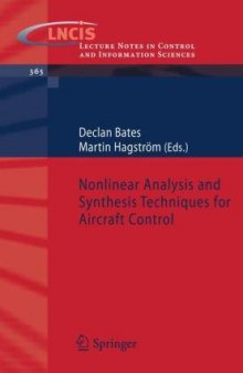 Nonlinear Analysis and Synthesis Techniques for Aircraft Control