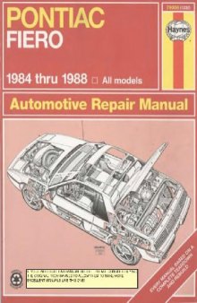 Pontiac Fiero (1984-1988 гг.) Haynes Manual