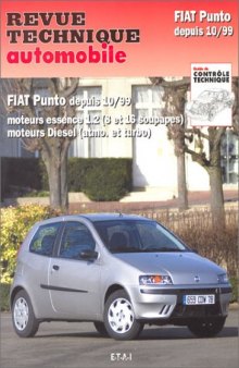 Revue technique automobile : Fiat Punto, depuis Octobre 1999
