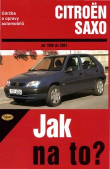 Udrzba a opravy automobilu Citroen Saxo od 1996 do 2001 : zazehove motory ... : vznetove motory ...