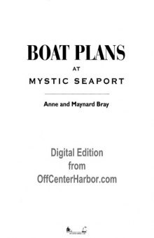Boat Plans of Mystic Seaport
