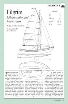 John Welsford Pilgrim Long Distance Sailboat Boat Yacht Plan Plans