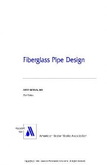 Fiberglass Pipe Design Manual