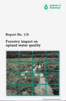 Forestry Impact on Upland Water Quality