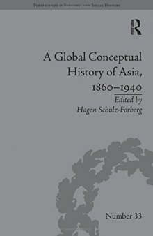 A Global Conceptual History of Asia, 1860-1940