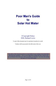 Solar Hot Water