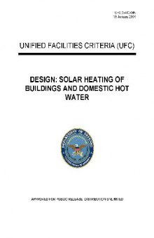 Us Dod - Solar Heating Of Buildings & Domestic Hot Water