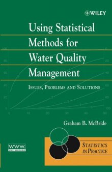 Using Statistical Methods for Water Quality Management.. Issues, Problems and Solutions