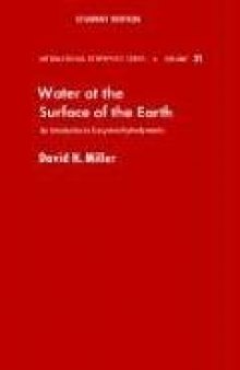 Water at the surface of the earth