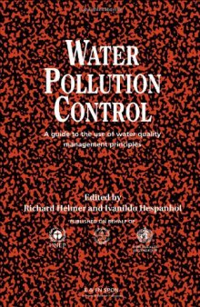 Water Pollution Control: A Guide to the Use of Water Quality Management Principles