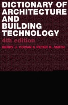 Architecture - Dictionary of Architecture and Building Technology