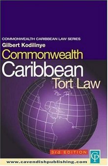 Commonwealth Caribbean Tort Law 