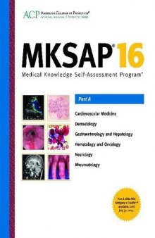 MKSAP 16: Medical Knowledge Self-Assessment Program