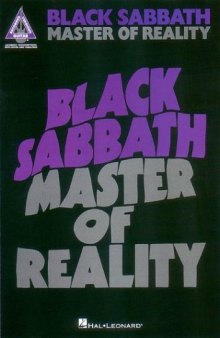 Black Sabbath - Master of Reality (Guitar Recorded Version)