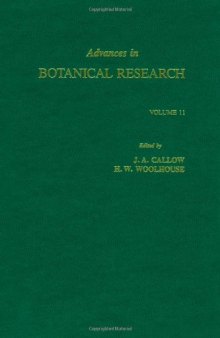 Advances in Botanical Research, Vol. 11