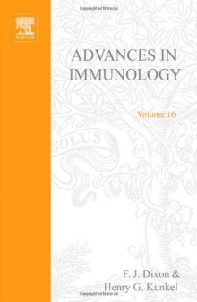 Advances in Immunology, Vol. 16