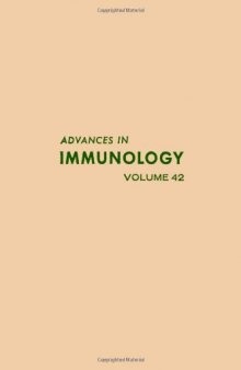 Advances in Immunology, Vol. 42