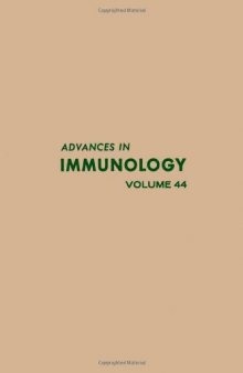 Advances in Immunology, Vol. 44