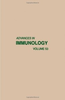 Advances in Immunology, Vol. 53