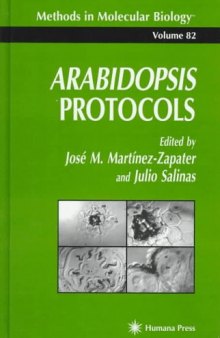 Arabidopsis Protocols. Chapters 13, 34 are absent