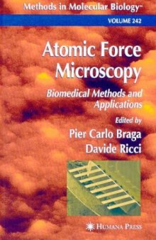 Atomic Force Microscopy: Biomedical Methods and Applications