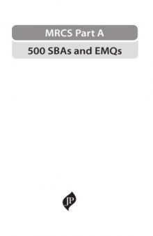 MRCS Part A—500 SBAs and EMQs