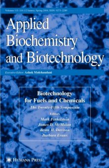 Applied Biochemistry And Biotechnology