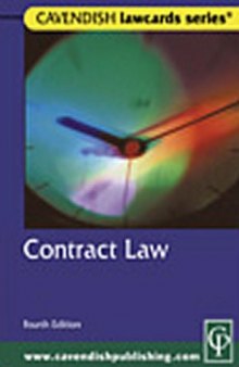 Contract Law, Fourth Edition (Law Cards)