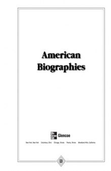 American Biographies (Workbook)