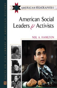 American Social Leaders and Activists (American Biographies)