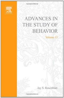 Advances in the Study of Behavior, Vol. 13