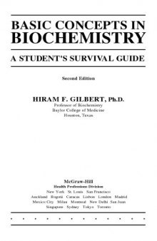 Basic concepts in biochemistry: A student survival guide