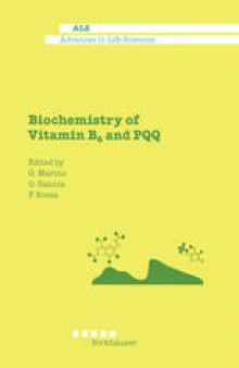 Biochemistry of Vitamin B6 and PQQ
