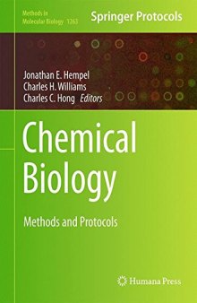 Chemical Biology: Methods and Protocols