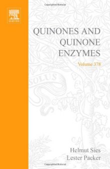 Quinones and Quinone Enzymes Part A