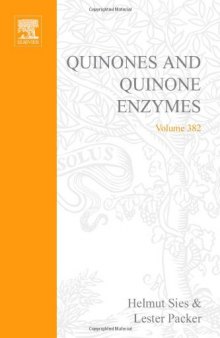 Quinones and Quinone Enzymes Part B