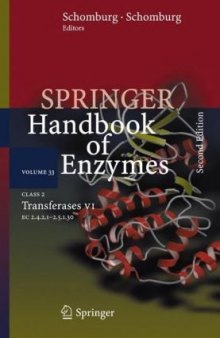 Springer handbook of enzymes