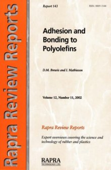 Adhesion and Bonding to Polyolefins