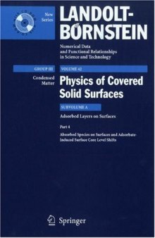 Adsorbed Layers on surfaces
