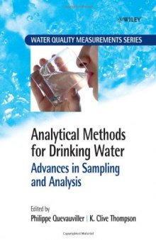 Analytical methods for drinking water advances in sampling and analysis